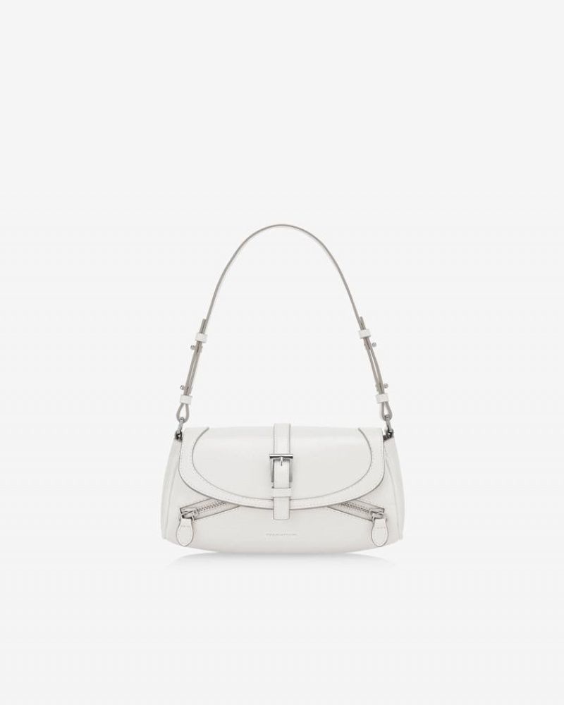Women's Find Kapoor Becky Bag 21 Tote Shoulder Bags White | NFG1310YN