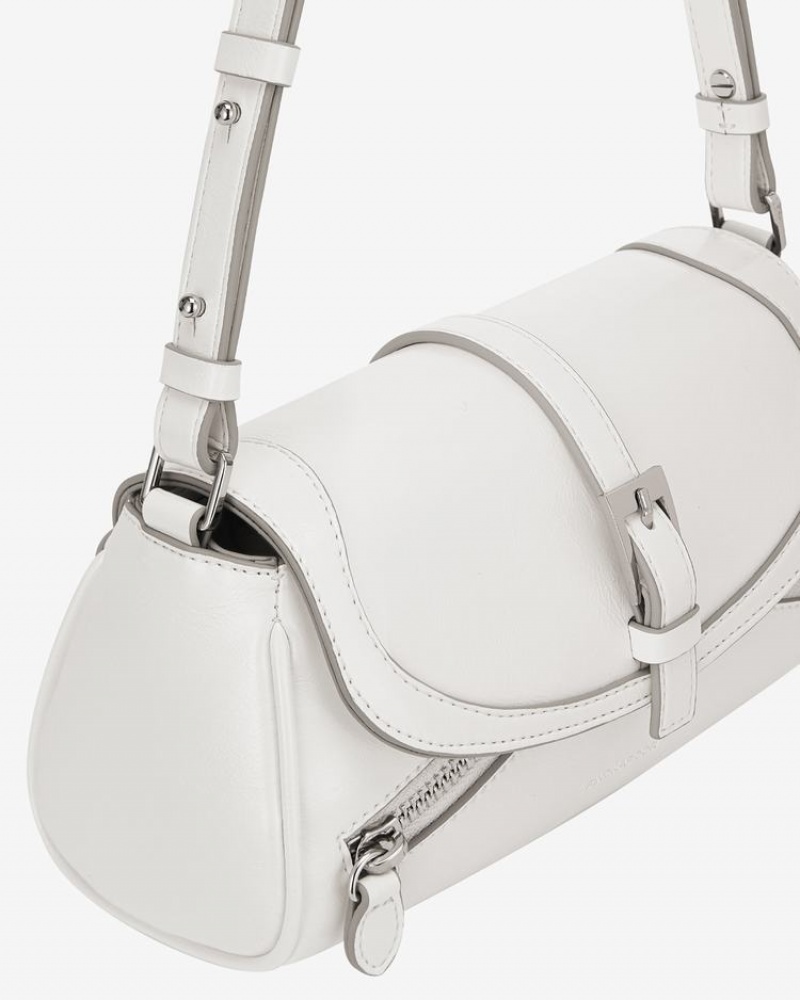 Women's Find Kapoor Becky Bag 21 Tote Shoulder Bags White | NFG1310YN
