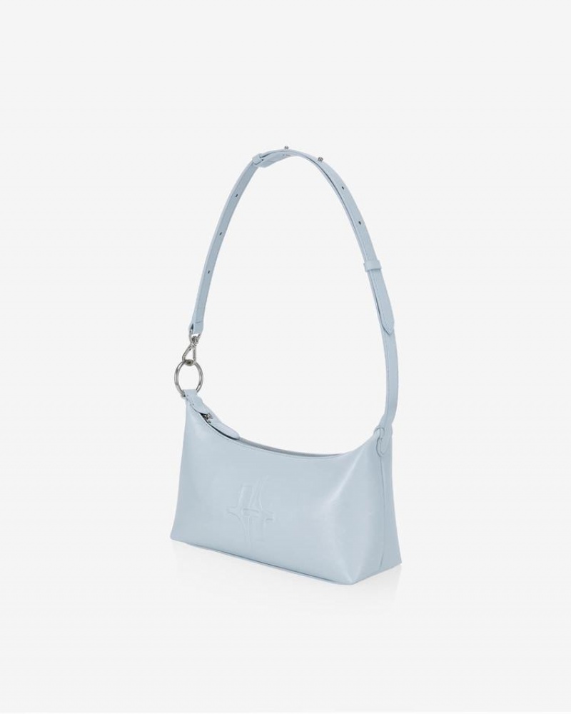 Women's Find Kapoor Bella Bag 22 Tote Shoulder Bags Grey Blue | QYO5474ZY
