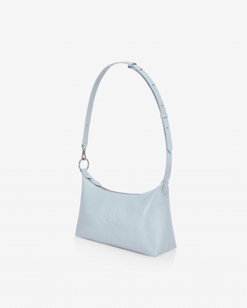 Women's Find Kapoor Bella Bag 26 Tote Shoulder Bags Grey Blue | ZVA4967OB