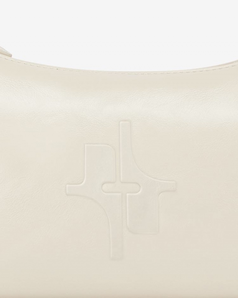 Women's Find Kapoor Bella Bag 26 Tote Shoulder Bags White | FXB6997QC