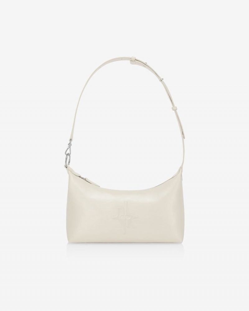 Women's Find Kapoor Bella Bag 26 Tote Shoulder Bags White | FXB6997QC