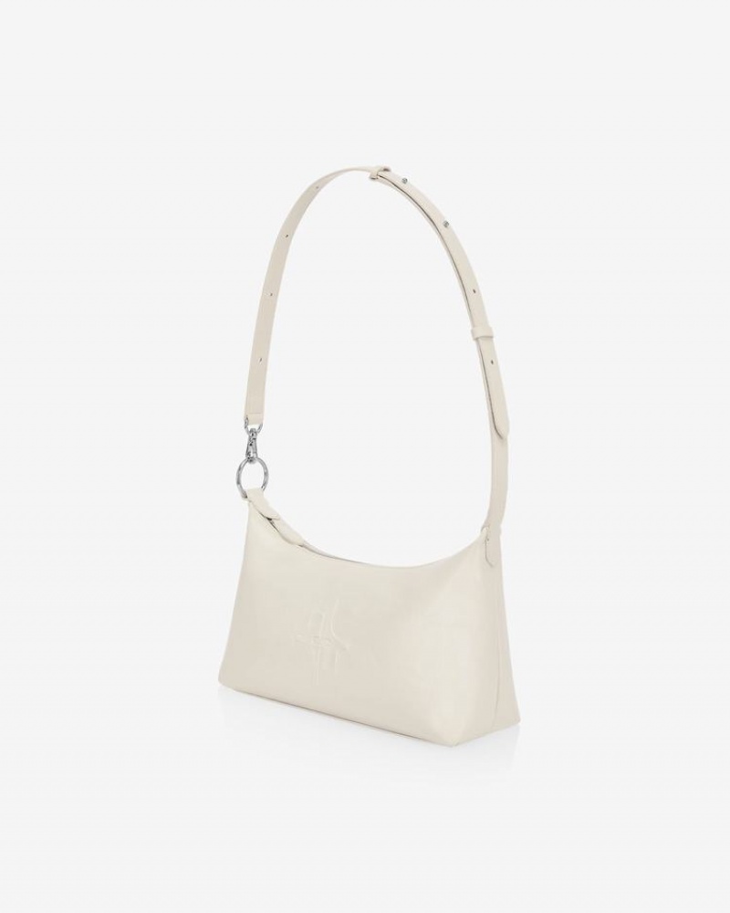 Women's Find Kapoor Bella Bag 26 Tote Shoulder Bags White | FXB6997QC