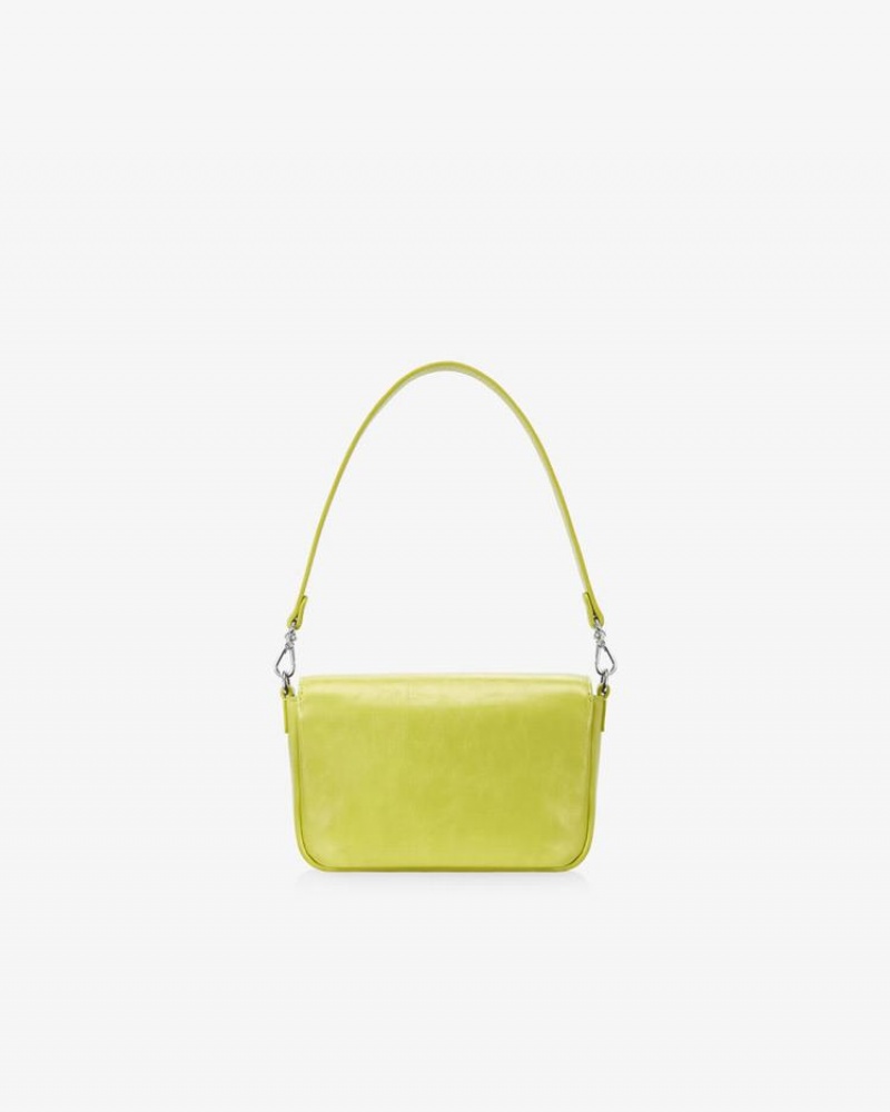 Women's Find Kapoor Lia Bag 19 Crinkled Tote Crossbody Bags Light Green | QNZ194RF