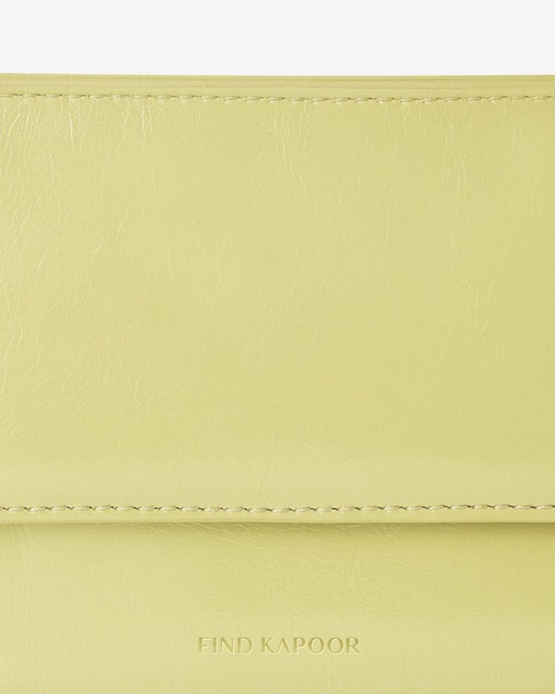 Women's Find Kapoor Marty Bag B 18 Crinkled Tote Crossbody Bags Light Green | SCG8414KK