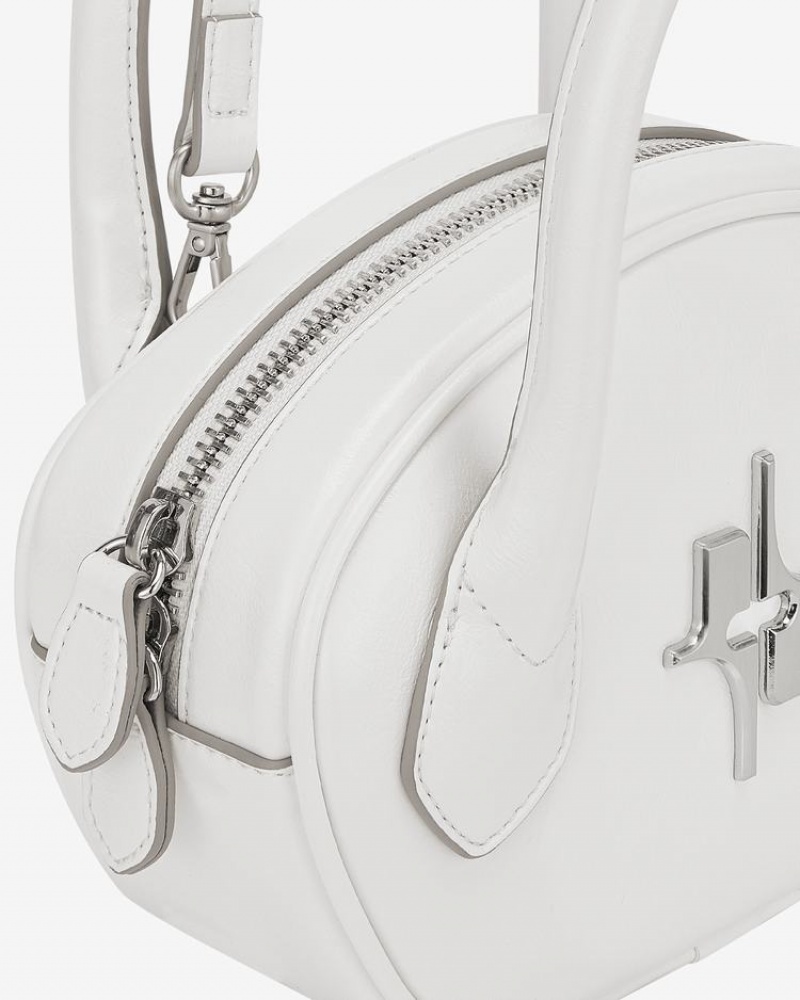 Women's Find Kapoor Mini Ila Bag 18 Tote Crossbody Bags White | MAH3438TO