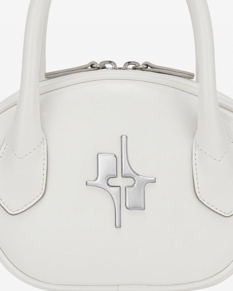 Women's Find Kapoor Mini Ila Bag 18 Tote Crossbody Bags White | MAH3438TO