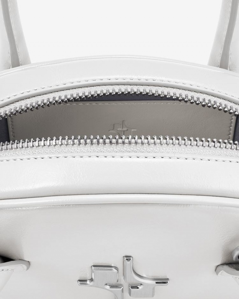 Women's Find Kapoor Mini Ila Bag 18 Tote Crossbody Bags White | MAH3438TO