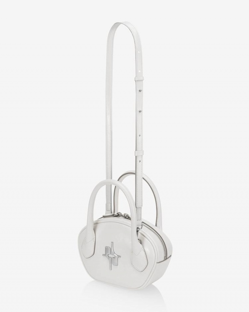 Women's Find Kapoor Mini Ila Bag 18 Tote Crossbody Bags White | MAH3438TO