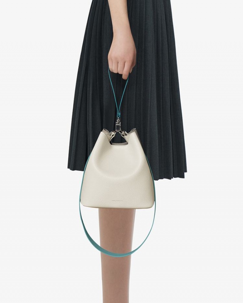 Women's Find Kapoor Pingo Bag 20 Basic Lettering Set Tote Bucket Bags Grey | DPR7560FQ