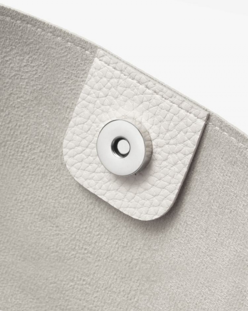 Women's Find Kapoor Pingo Bag 20 Basic Lettering Line Set Tote Bucket Bags Pink White | TCY7278SF