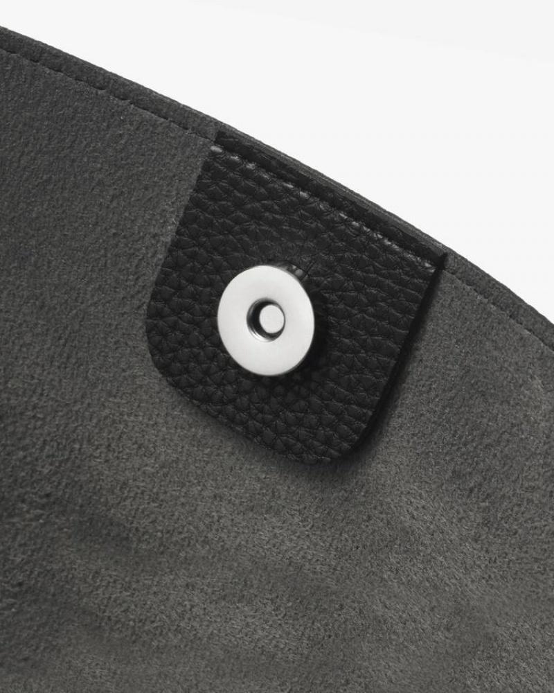 Women's Find Kapoor Pingo Bag 20 Basic Lettering Line Set Tote Bucket Bags Black | GLT8697BW