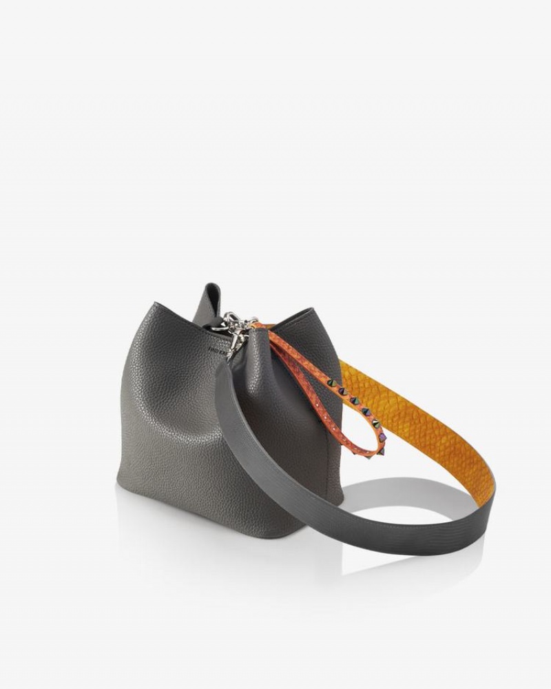 Women's Find Kapoor Pingo Bag 20 Basic Line Set Tote Bucket Bags Grey | DAC297XX