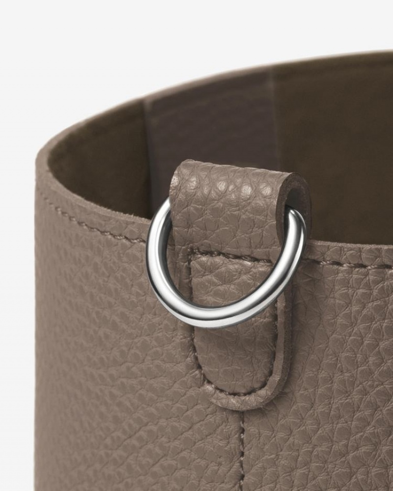 Women's Find Kapoor Pingo Bag 20 Basic Line Set Tote Bucket Bags Brown | YGG7370RJ