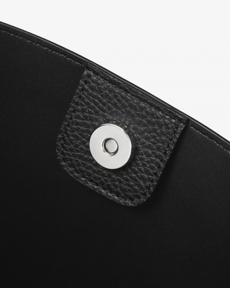 Women's Find Kapoor Pingo Bag 20 Basic Solid Set Tote Bucket Bags Black | ZDY7944SM