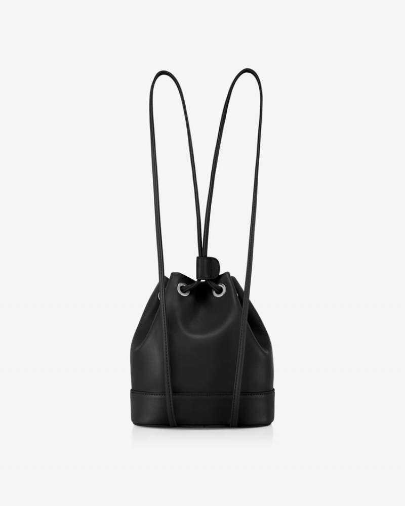 Women's Find Kapoor Pingo Plum 18 Tote Backpacks Black | DHP5089XE