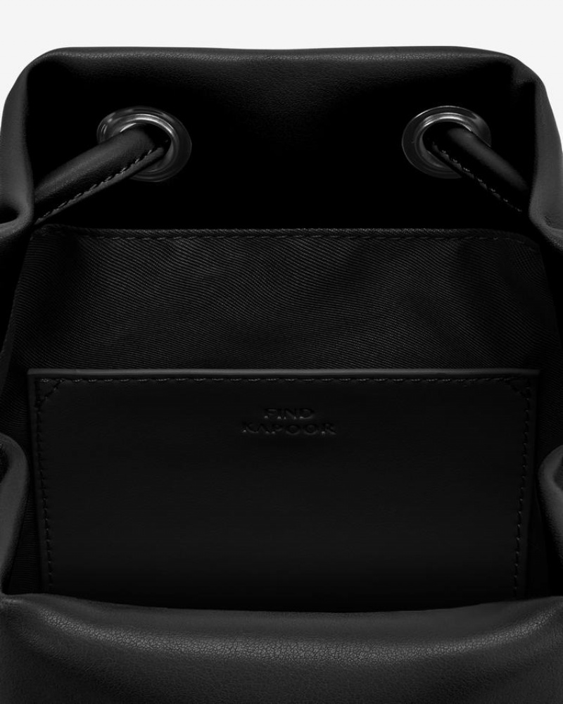 Women's Find Kapoor Pingo Plum 18 Tote Backpacks Black | DHP5089XE